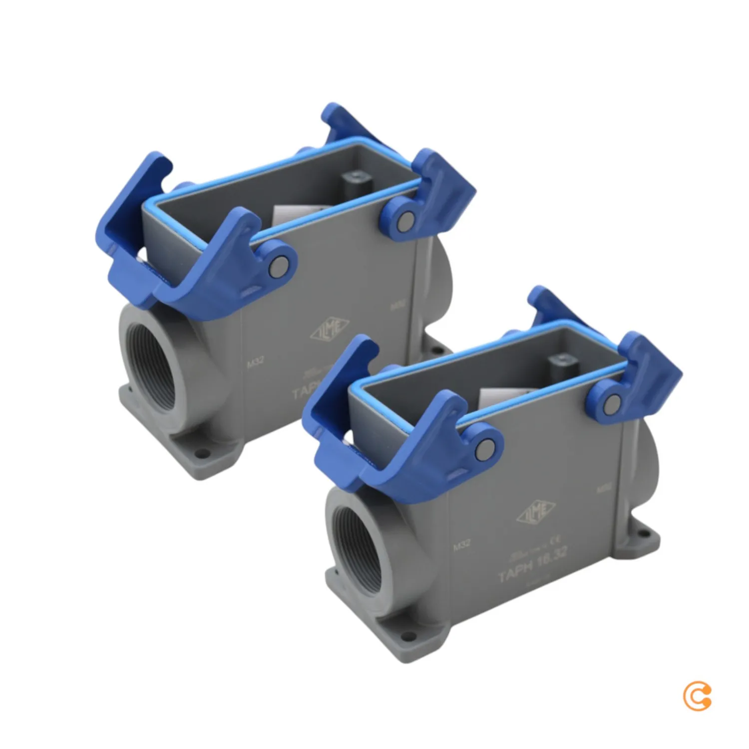 ILME TAPH16.32 TAPH 16.32 Sockelgehäuse Gehäuse Steckverbinder 2 STÜCK