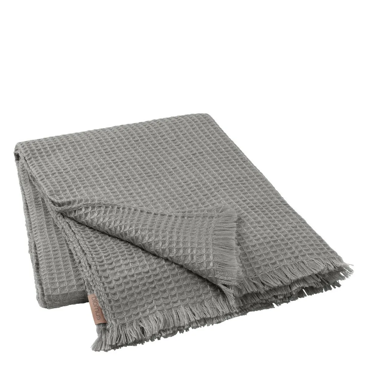 Blomus Tola Decke Pewter Tagesdecke Steppdecke Kuscheldecke Wolldecke Wohndecke B-Ware