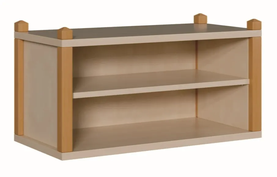 Stollenhängeschrank mit Mittelwand, Breite 106 cm
