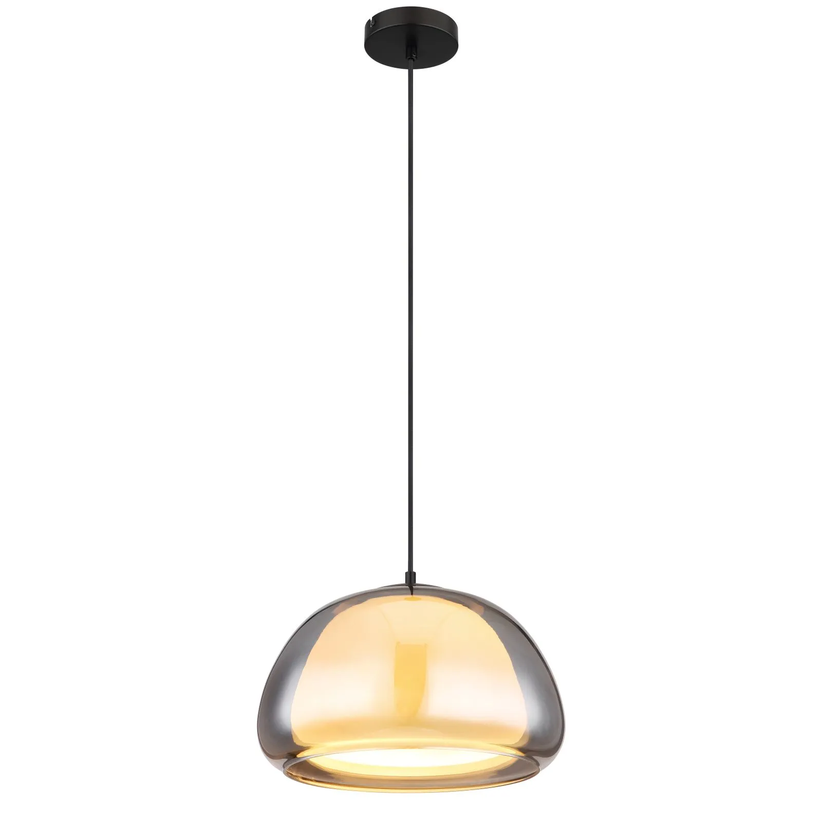 Hängeleuchte Wohnzimmer Rauchglas Küchenlampe Hängelampe Esstisch Küche 15743H1