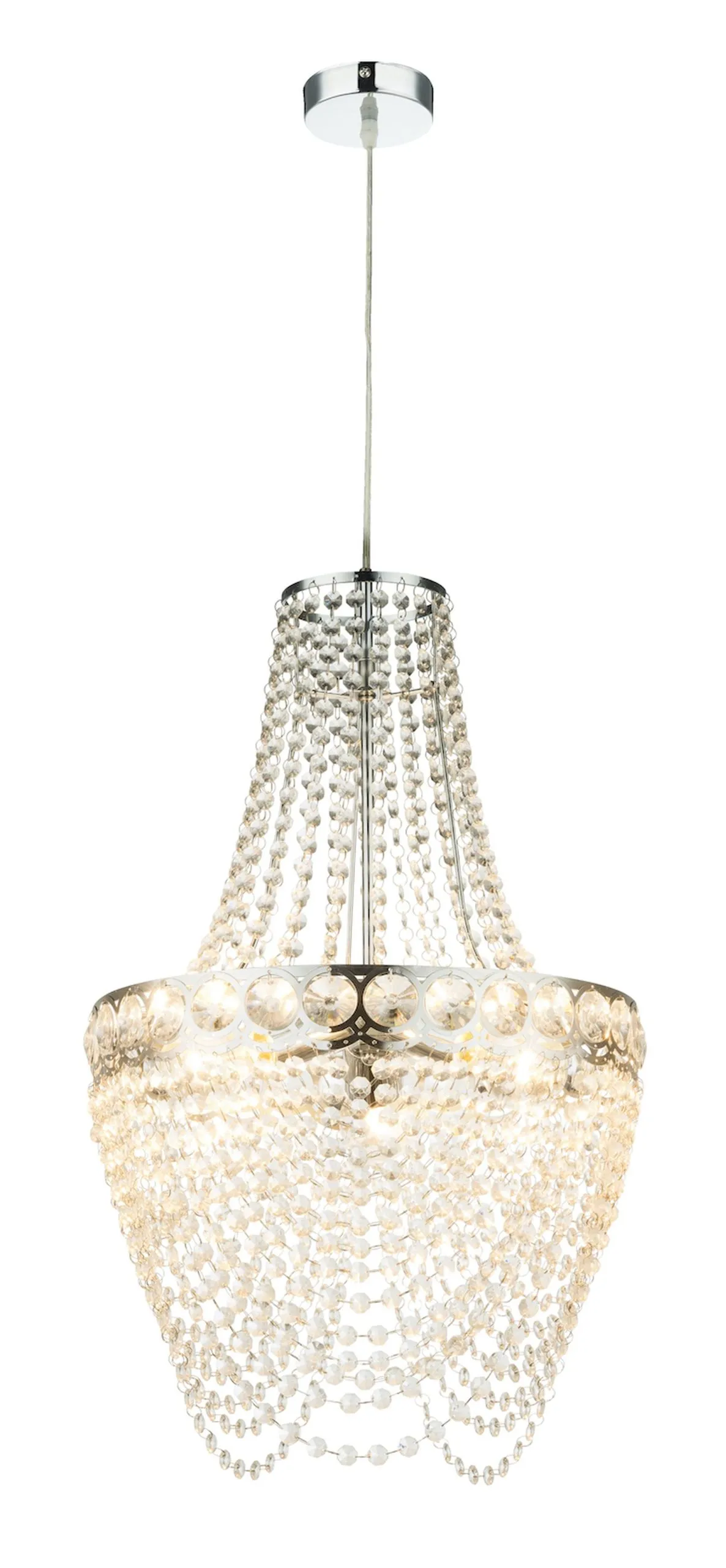 Hängeleuchte Pendelleuchte Wohnzimmer Hängelampe Kronleuchter Acryl 16011