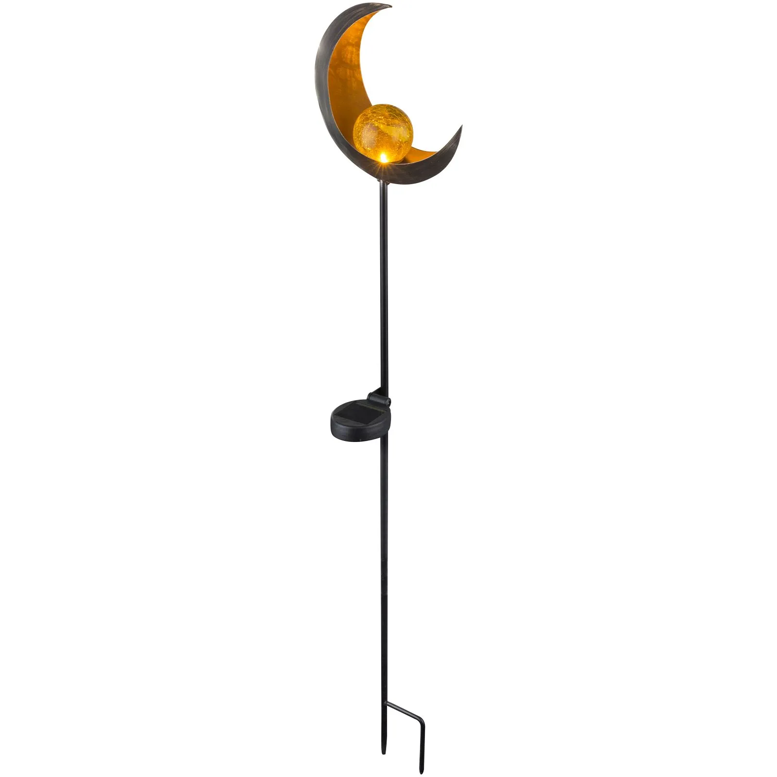 Solarleuchte Garten Deko Metall Solarlampe Außen Außenleuchte Solar 33466