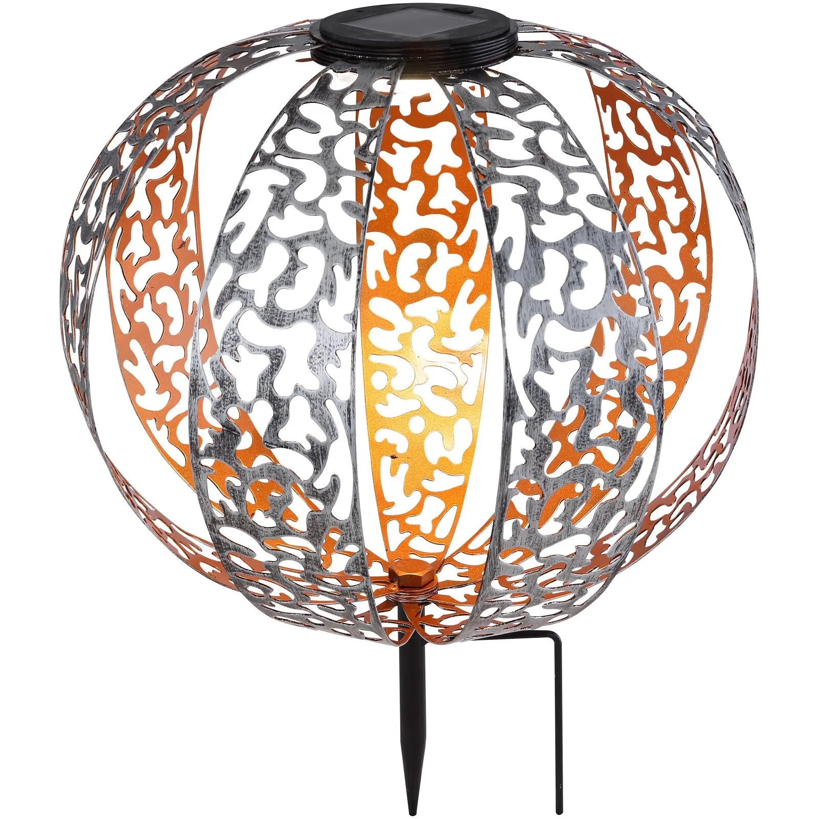 Solarleuchte Garten Kugel 30 cm Solarlampe Außen Außenleuchte Solar 33647