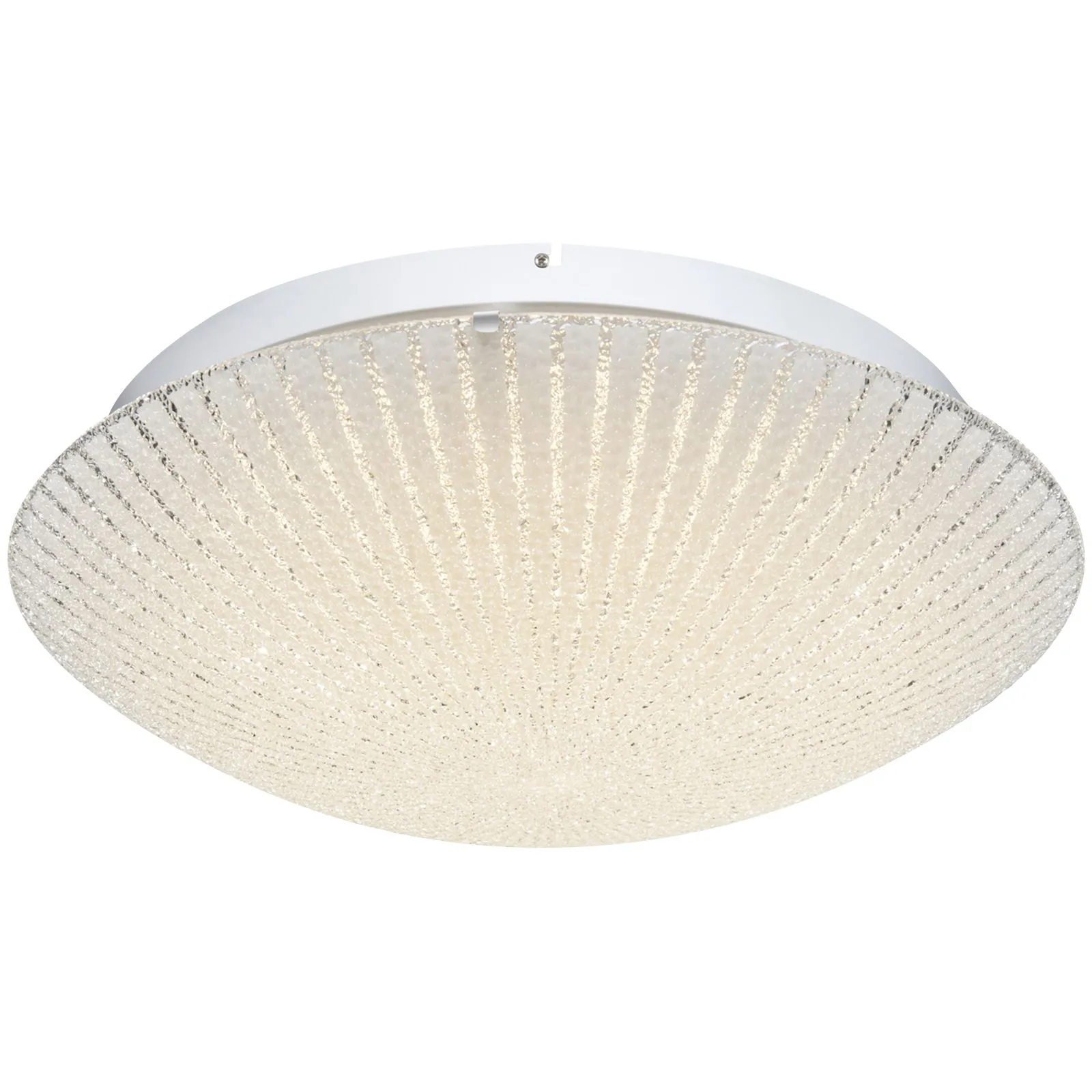 GLOBO Deckenlampe Wohnzimmer LED Deckenleuchte Rund 50 cm Glas 40447-30