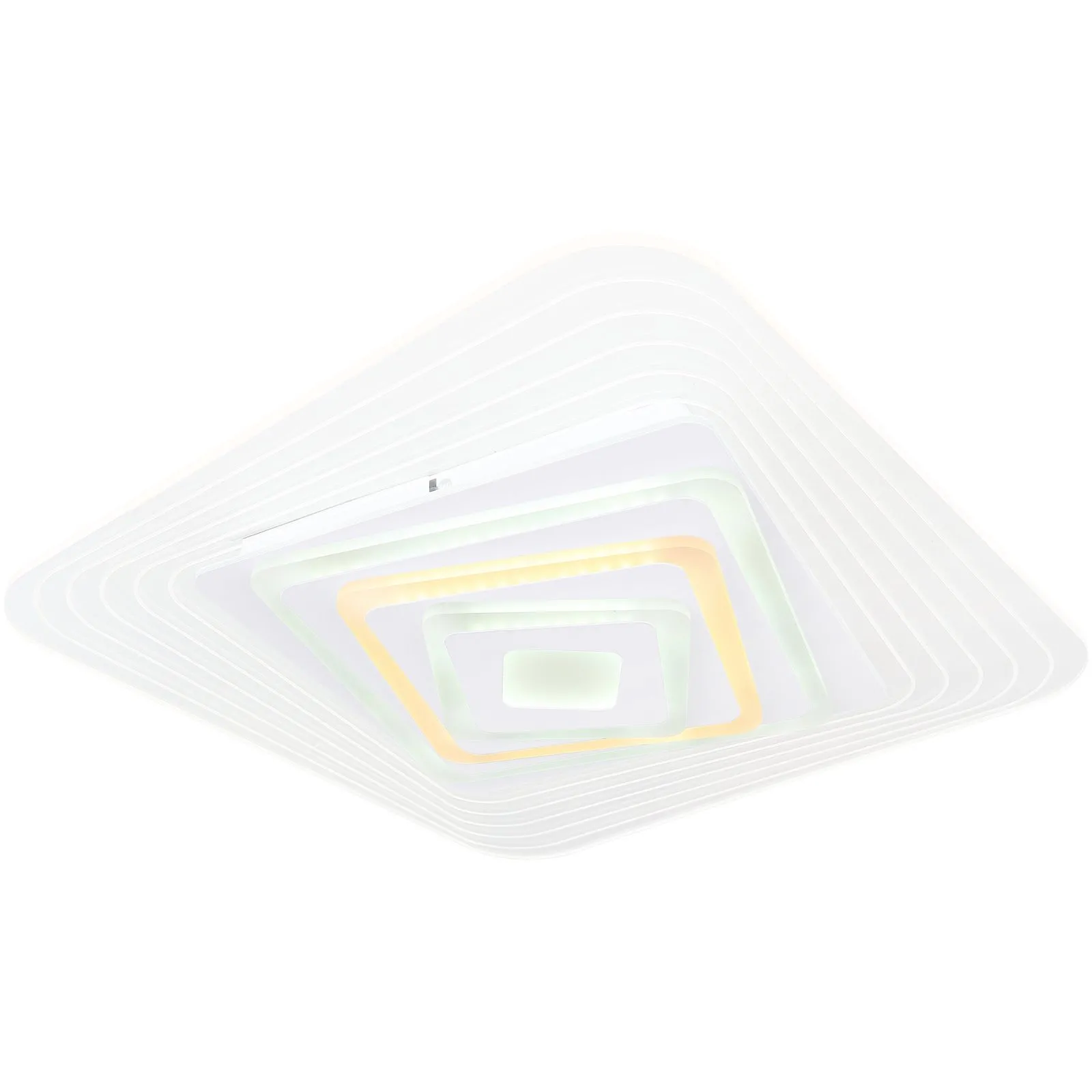 Deckenleuchte Wohnzimmer LED Deckenlampe Dimmbar Fernbedienung weiß 48545SH