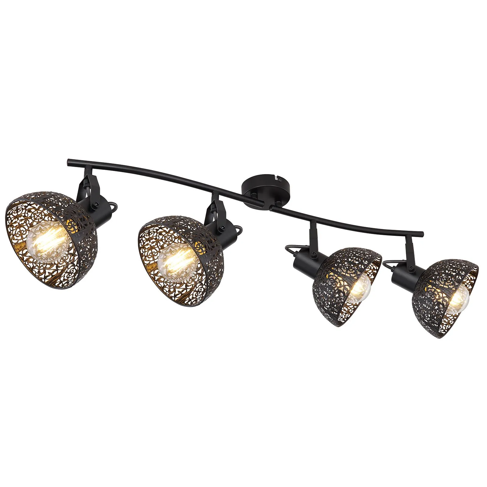 Deckenleuchte Wohnzimmer Deckenlampe Schlafzimmer Deckenstrahler 54016-4