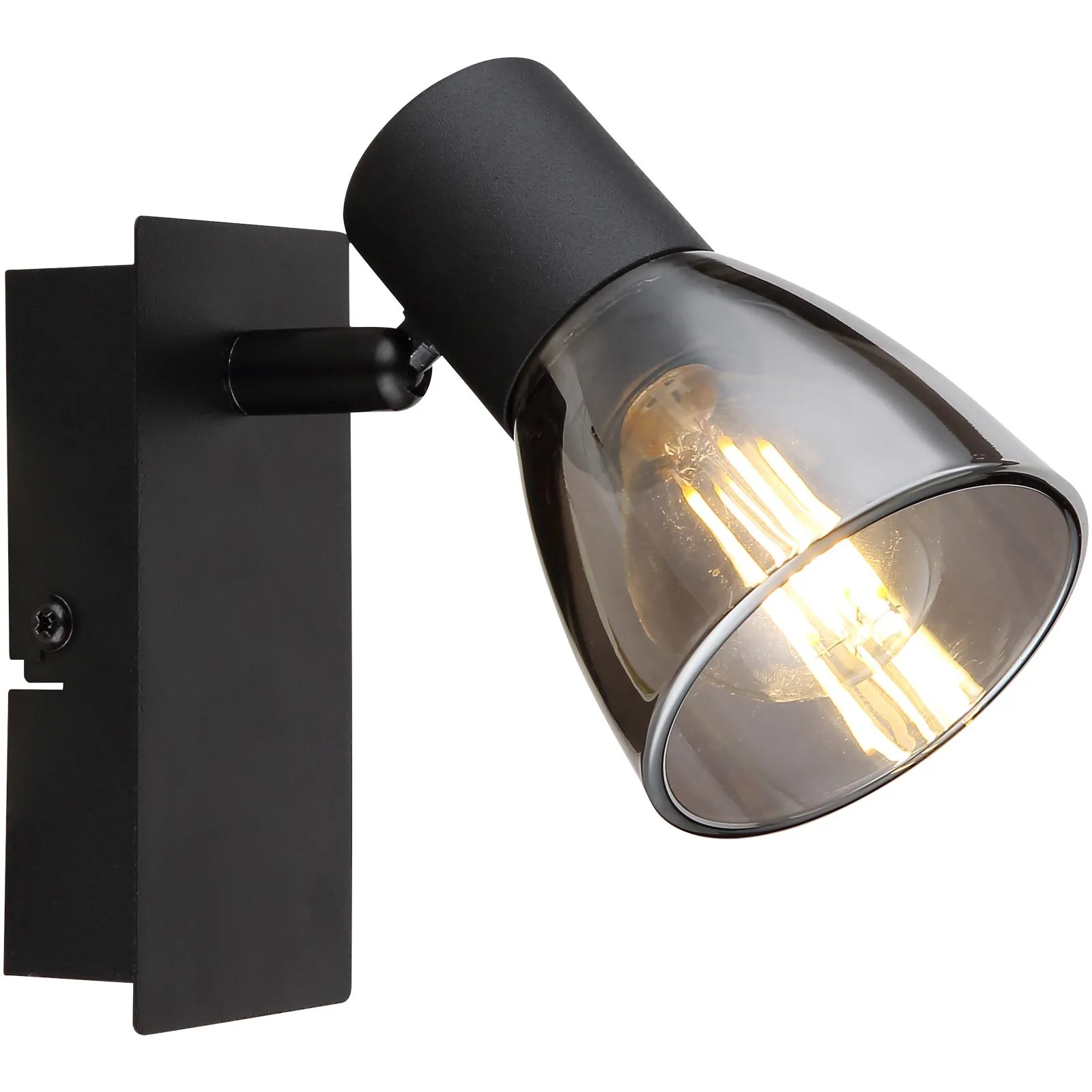 Wandleuchte Innen mit Schalter Wandlampe Wohnzimmer Schlafzimmer 54307-1