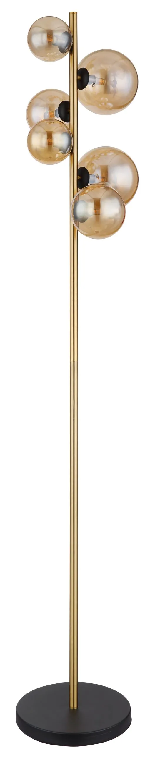 Stehleuchte Wohnzimmer Metall LED Stehlampe Schlafzimmer Schalter 56135-6S