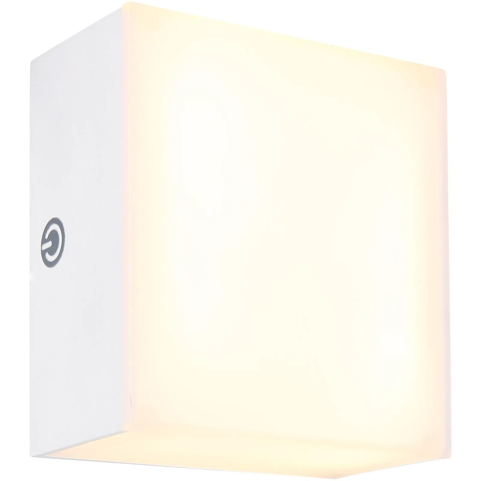 Wandleuchte ohne Stromanschluss Wandlampe Innen kabellos mit Akku Weiß 58012W