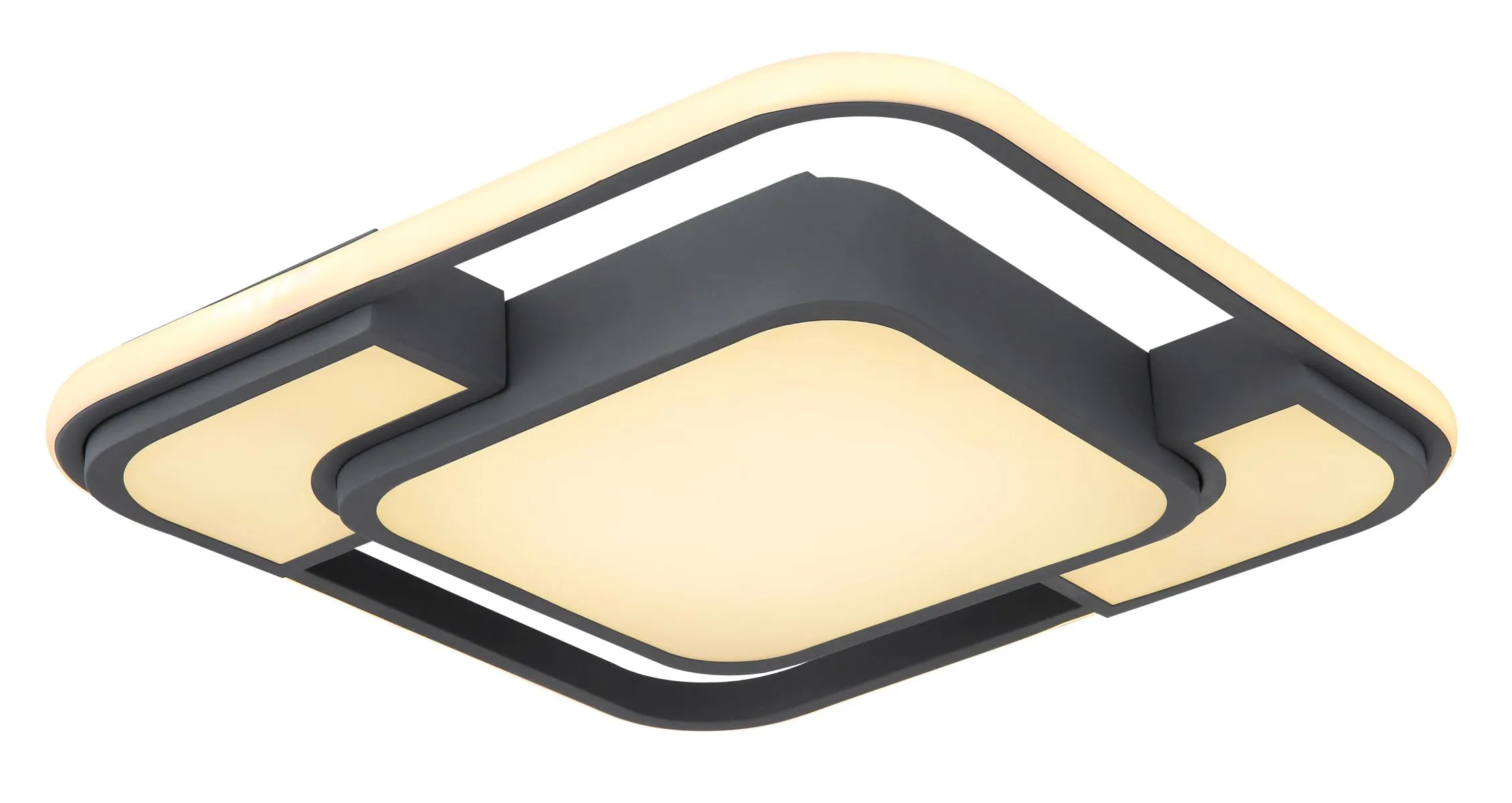 Deckenleuchte Wohnzimmer LED Deckenlampe Schlafzimmer warmweiß 67259-30