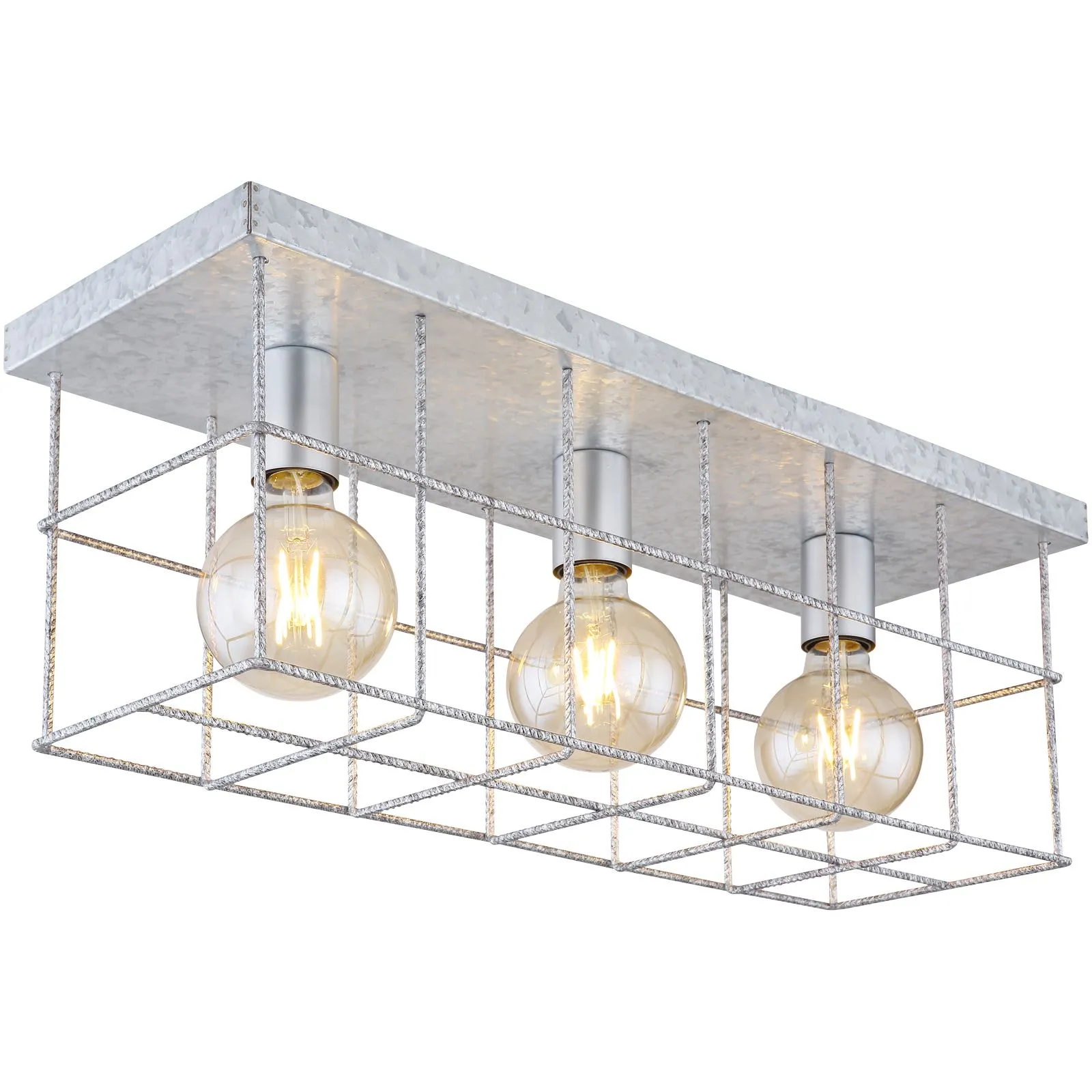 Deckenleuchte Wohnzimmer Deckenlampe Deckenstrahler 3 Flammig 15530Z-3D