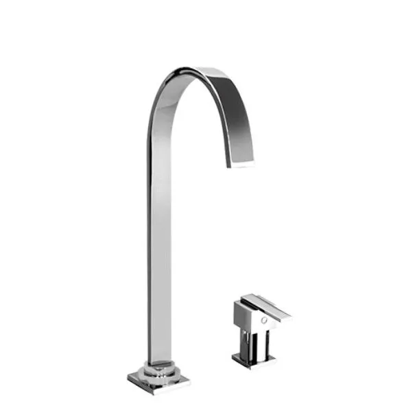 GABOLI FRATELLI KLIP FESTER HOHER AUSLAUF FÜR WASCHTISCH MIT AUFSATZMISCHER