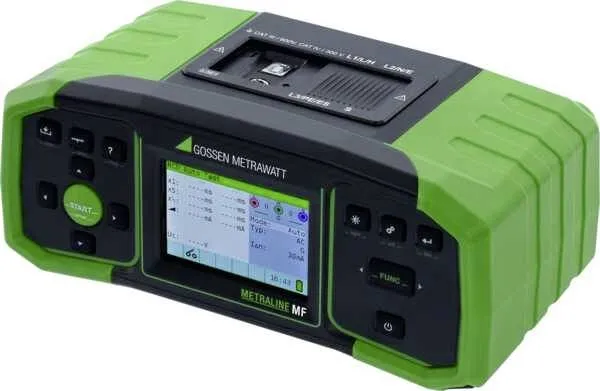 Gossen Metrawatt METRALINE MF Installationstester Messgerät Testgerät Prüfgerät