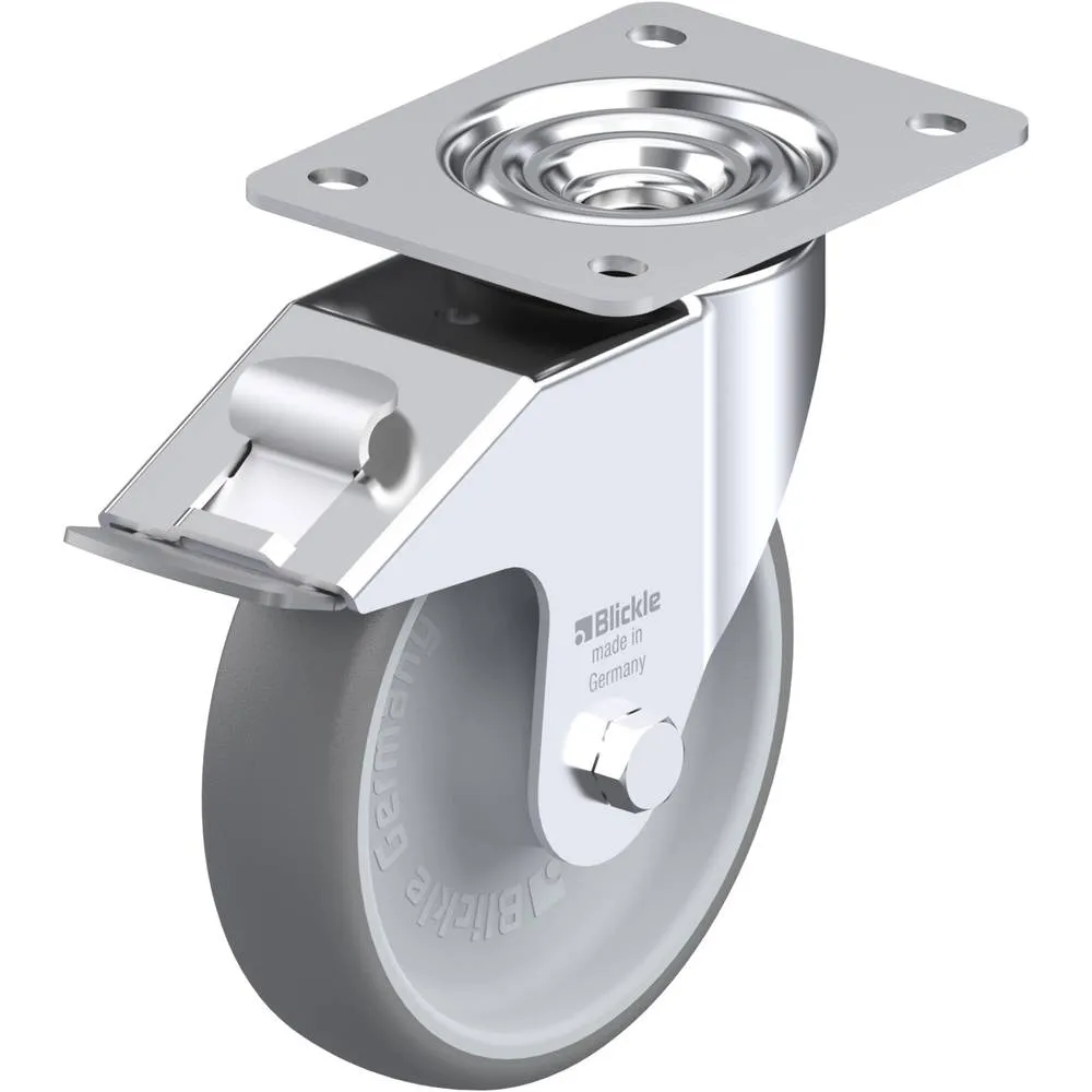 Blickle 755933 LE-TPA 160R-FI Lenkrolle mit Feststeller Rad-Durchmesser: 160 mm