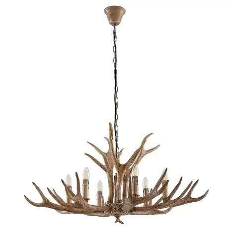 Lindby Tejask Hängelampe Geweih Hängeleuchte Pendelleuchte Deckenlampe Lampe  B-Ware