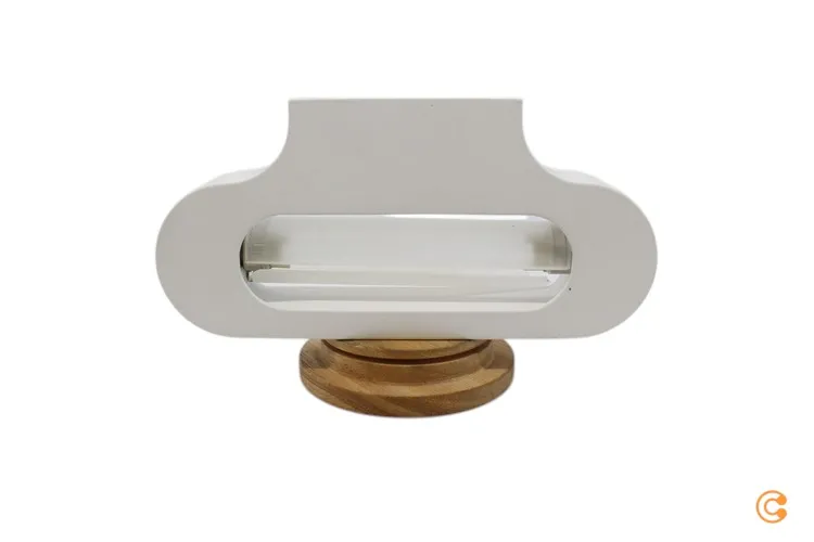 Talo Parete Wandleuchte Wandlampe Wandlicht Leuchte Lampe Licht Aluminium weiß