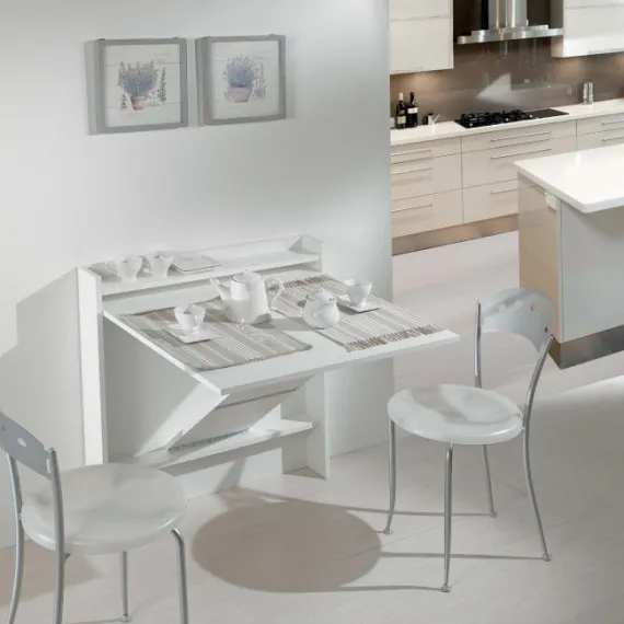 Wandklappkonsole aus Holz von Maconi Living