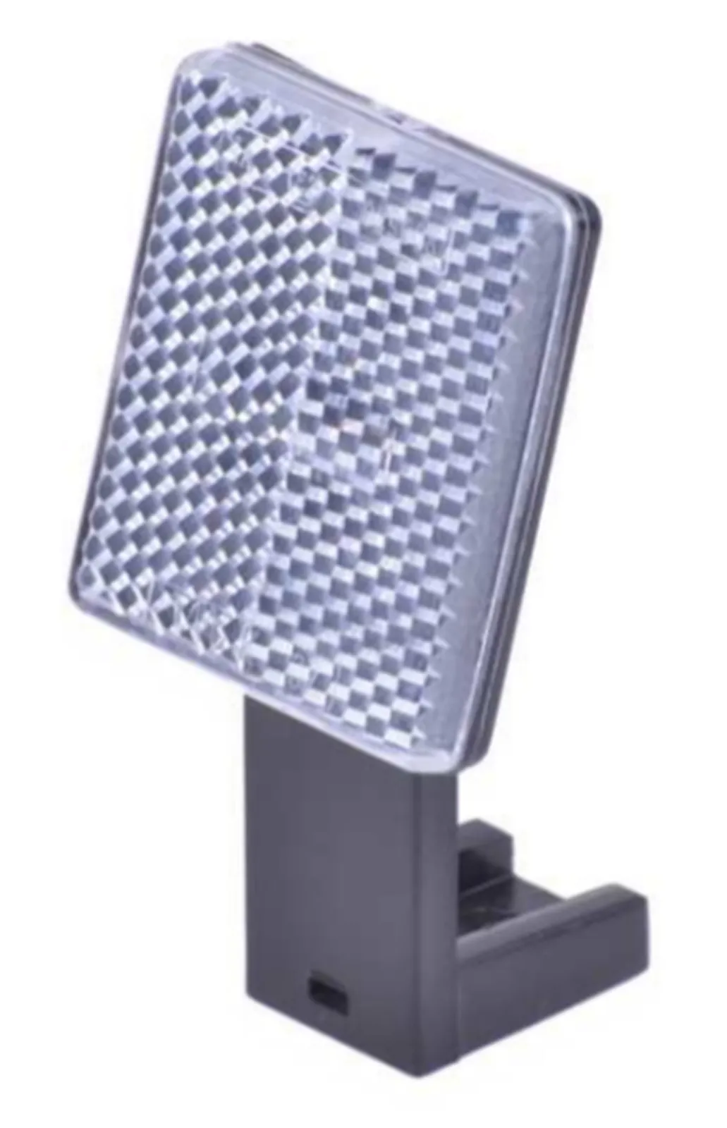 Fahrrad Katzenauge Rückstrahler Frontstrahler Reflektor in weiß