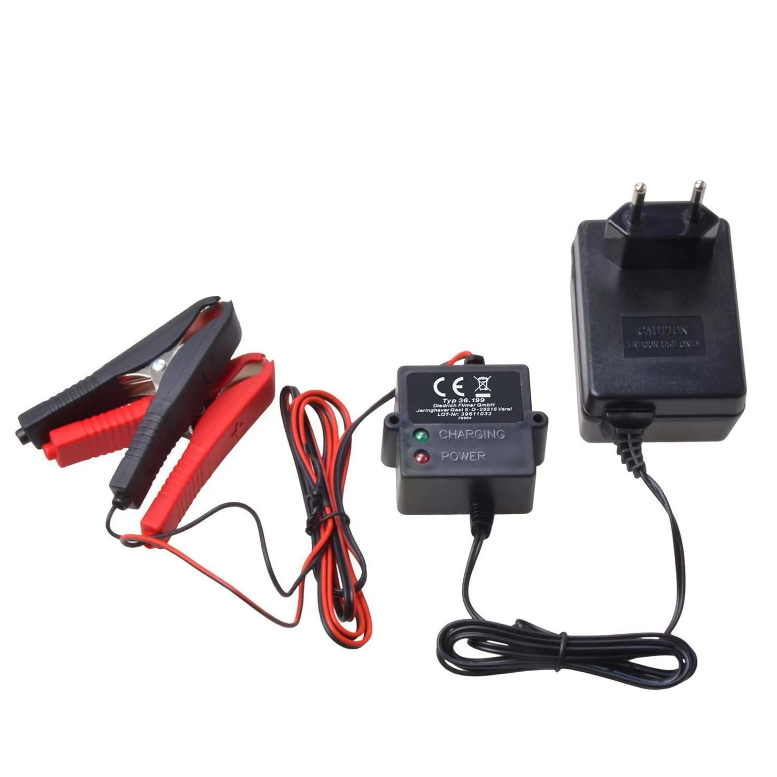 KFZ Batterieerhalter & Ladegerät 12V