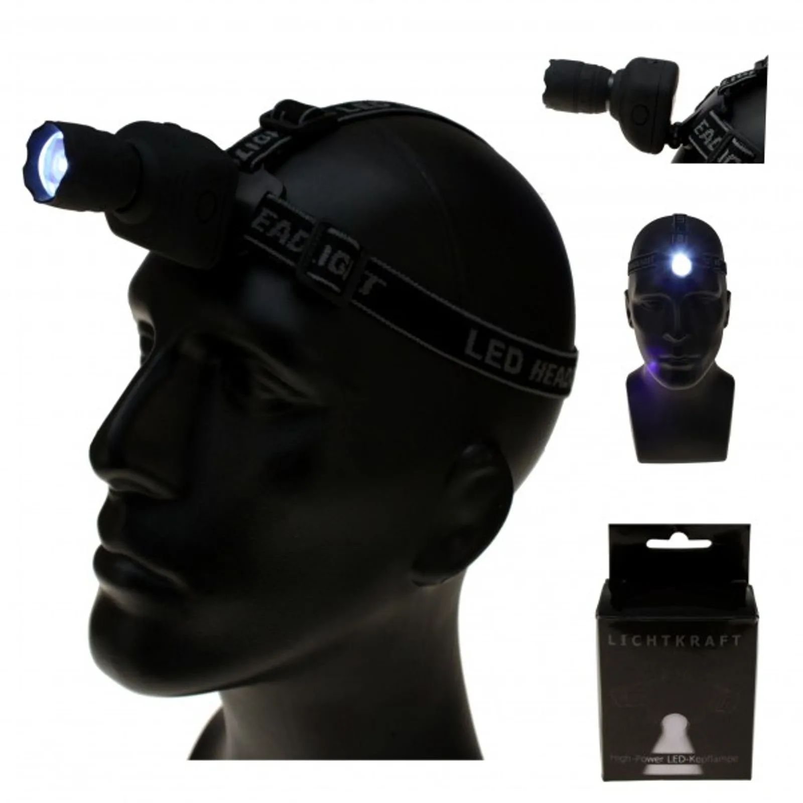 LED Kopflampe Taschenlampe Stirnlampe Scheinwerfer