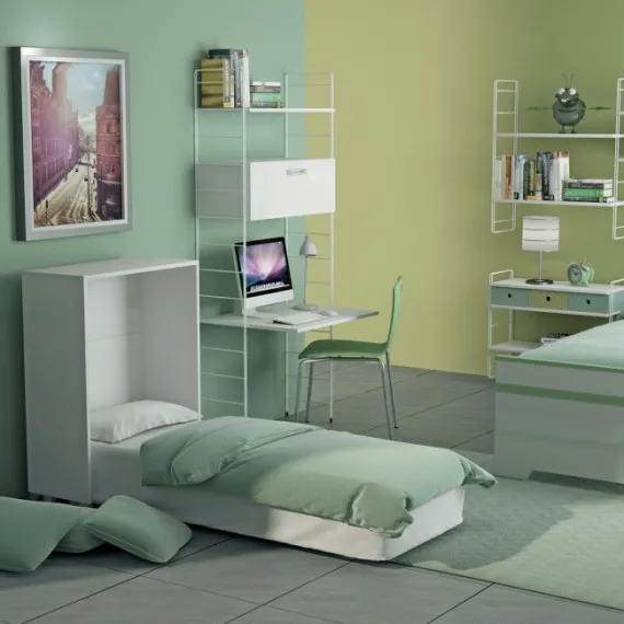 Faltbares platzsparendes Einzelbett Maconi