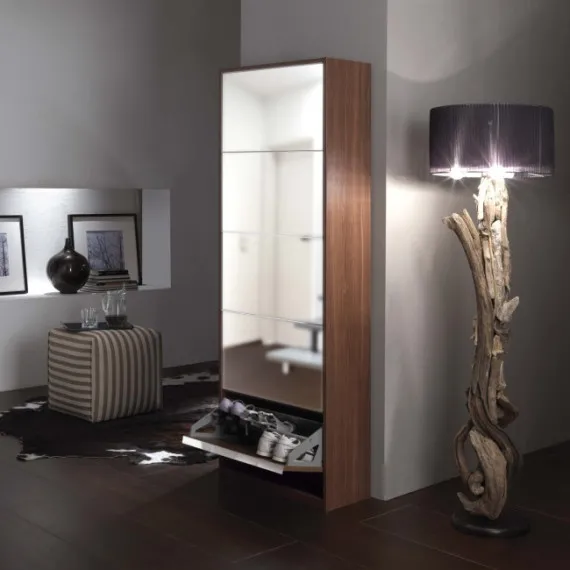 Moderne Schuhschrank mit Spiegeln Family Maconi