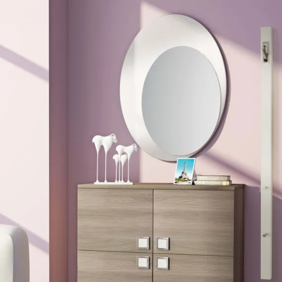 Spiegel mit Rahmen aus geätztem Kristall Maconi Family