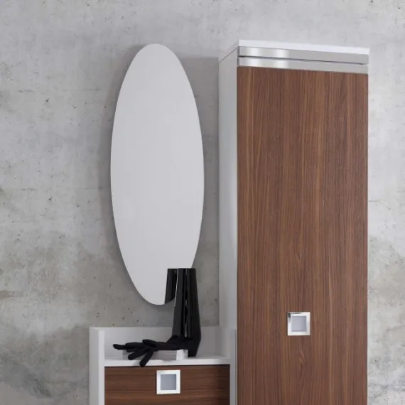 Ovales Wandspiegel Maconi Family