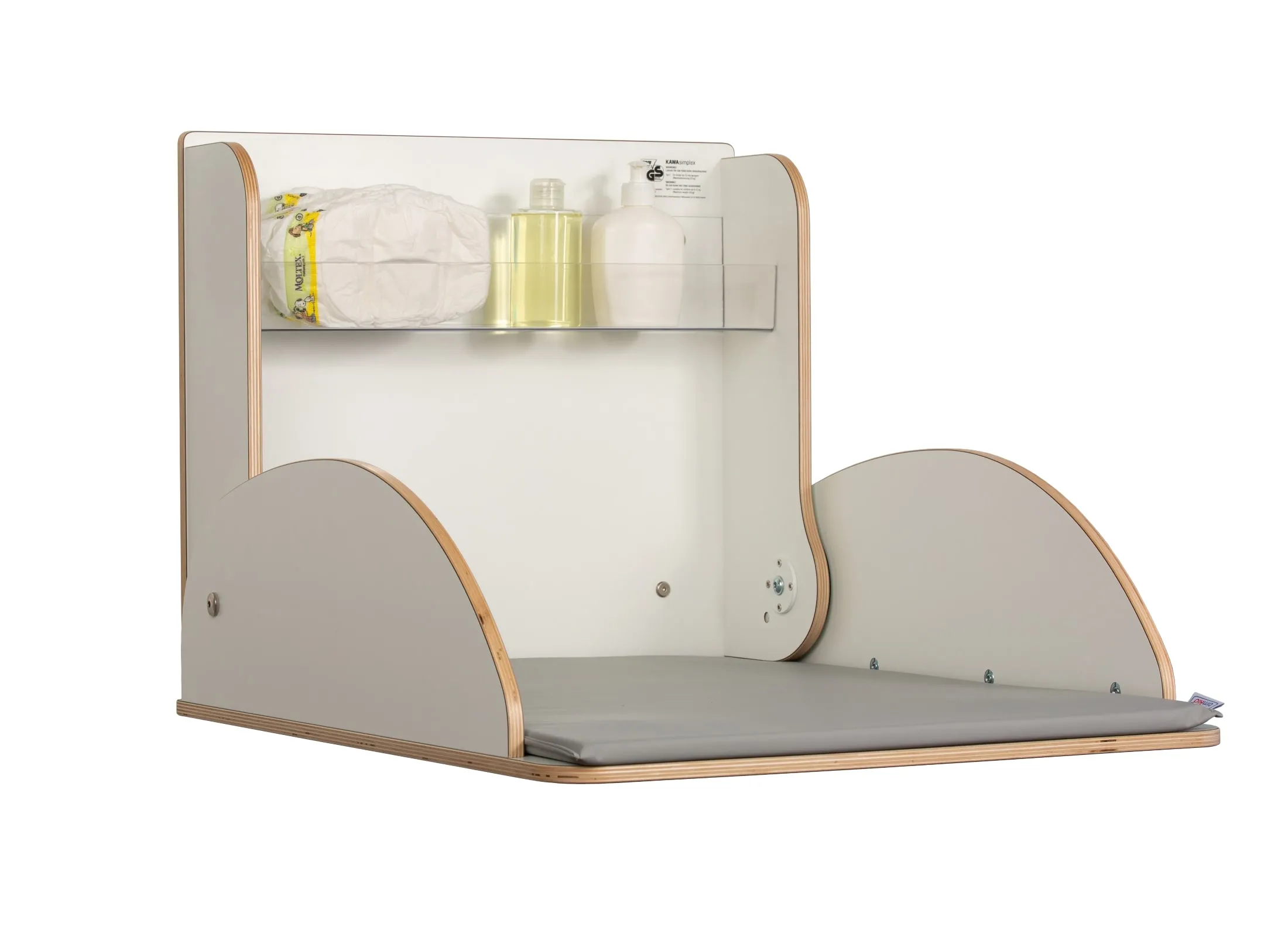 timkid Wandwickeltisch “KAWAsimplex” verschiedene Farben