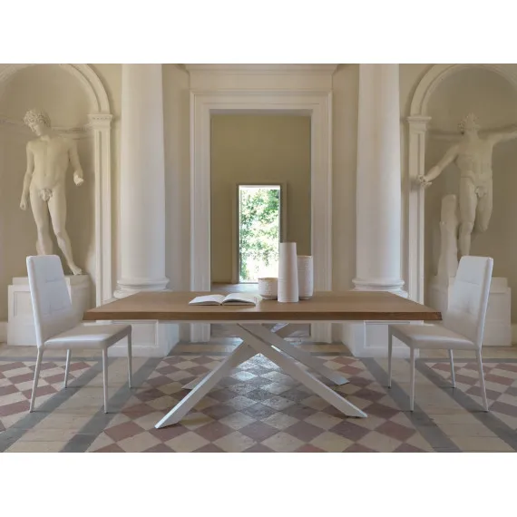 Großer fester Holztisch von Friulsedie Boston