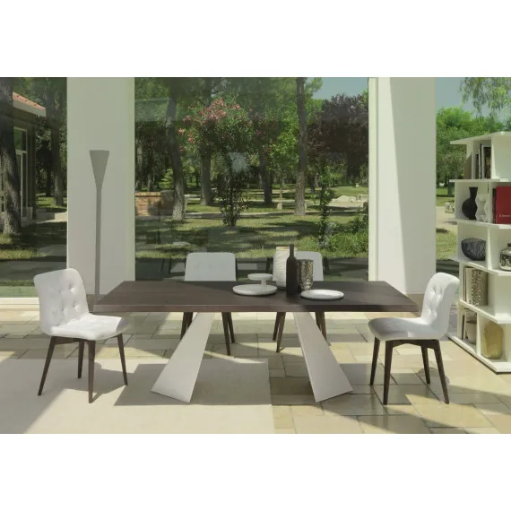 Fester Tisch Portland aus Holz Friulsedie