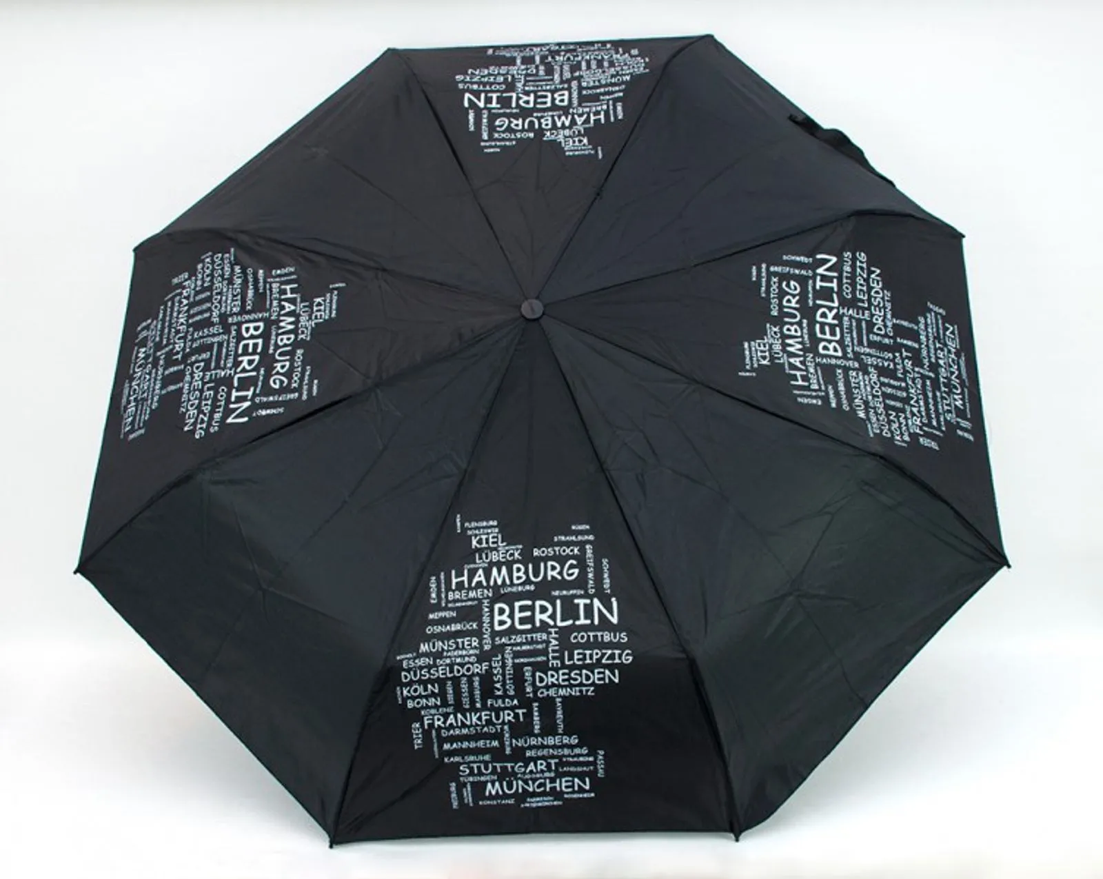Teleskop Regenschirm Schirm Taschenschirm Städte Deutschland