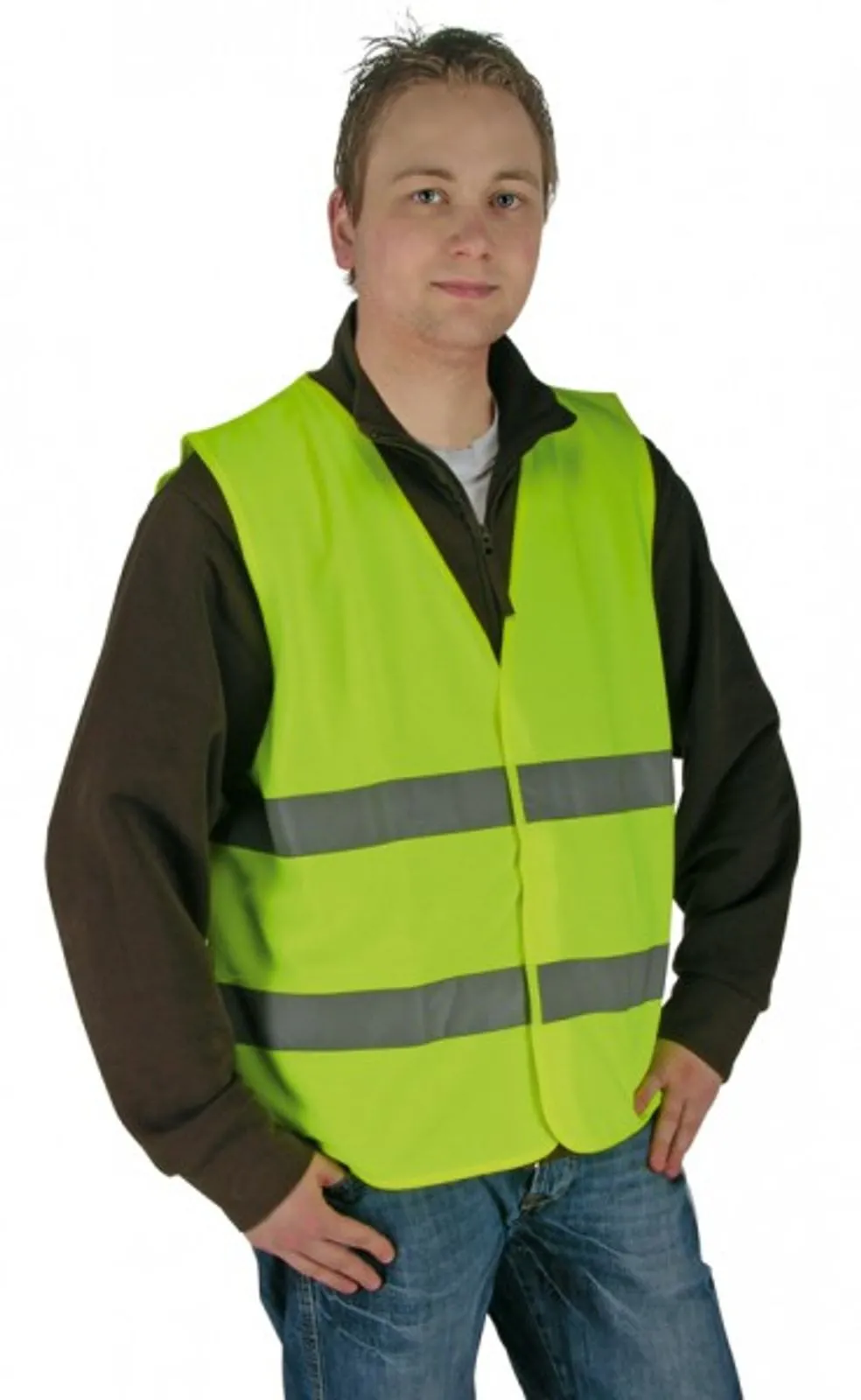 UNIVERSAL Warnweste DIN EN 471, Pannenweste Unfallweste Unfall Sicherheit Weste
