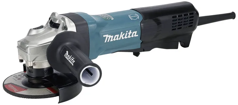 Makita GA5094 Winkelschleifer Schleifer 125mm 1900W mit Bremse & Paddelschalter