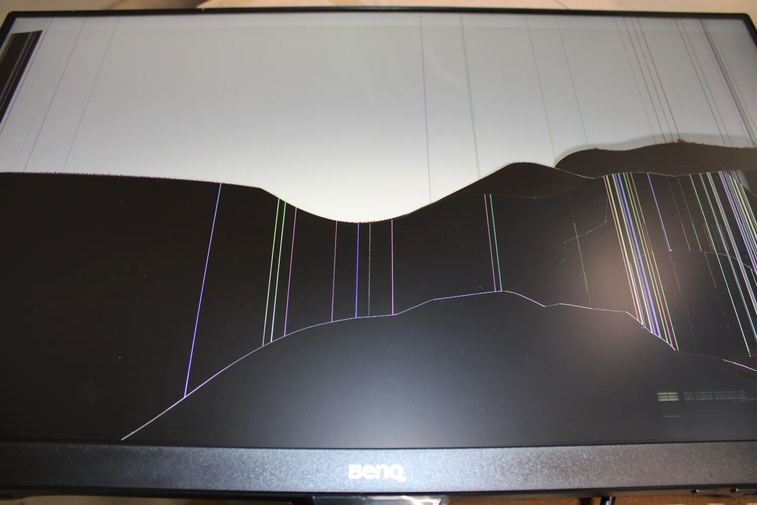 BenQ LED-Monitor Display Desktop PC 60.5 cm 23.8 Zoll DEFEKTWARE PANELSCHADEN