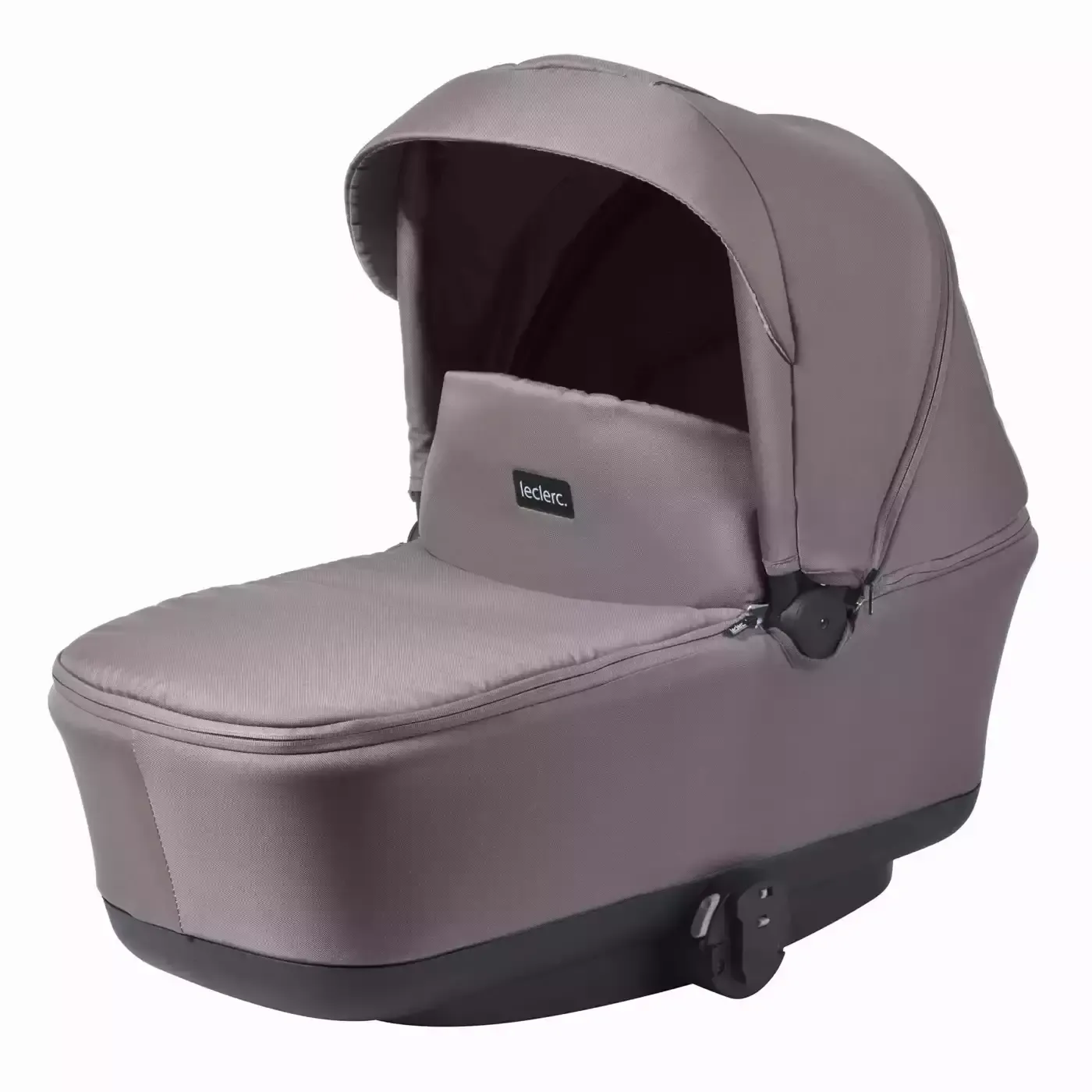 leclercbaby Babywanne Babytrage Grau inkl Adapter Baby-Wanne Kinderwagenaufsatz