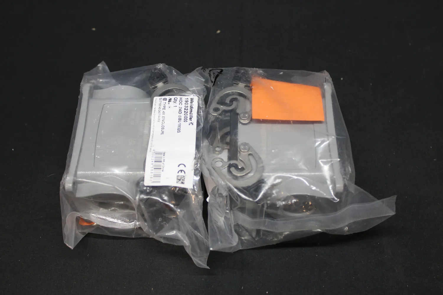 Weidmüller HDC 24D SBU 1M32G Sockelgehäuse Steckverbindergehäuse 2 STÜCK