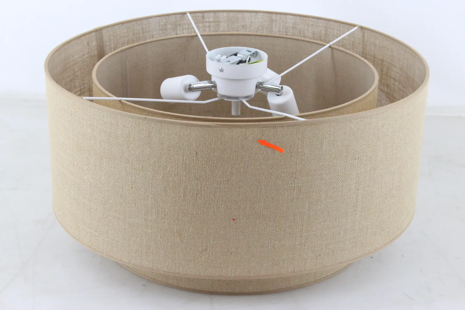 Euluna Boho jute Deckenleuchte Deckenlampe Deckenlicht Leuchte Ø60cm SIEHE TEXT