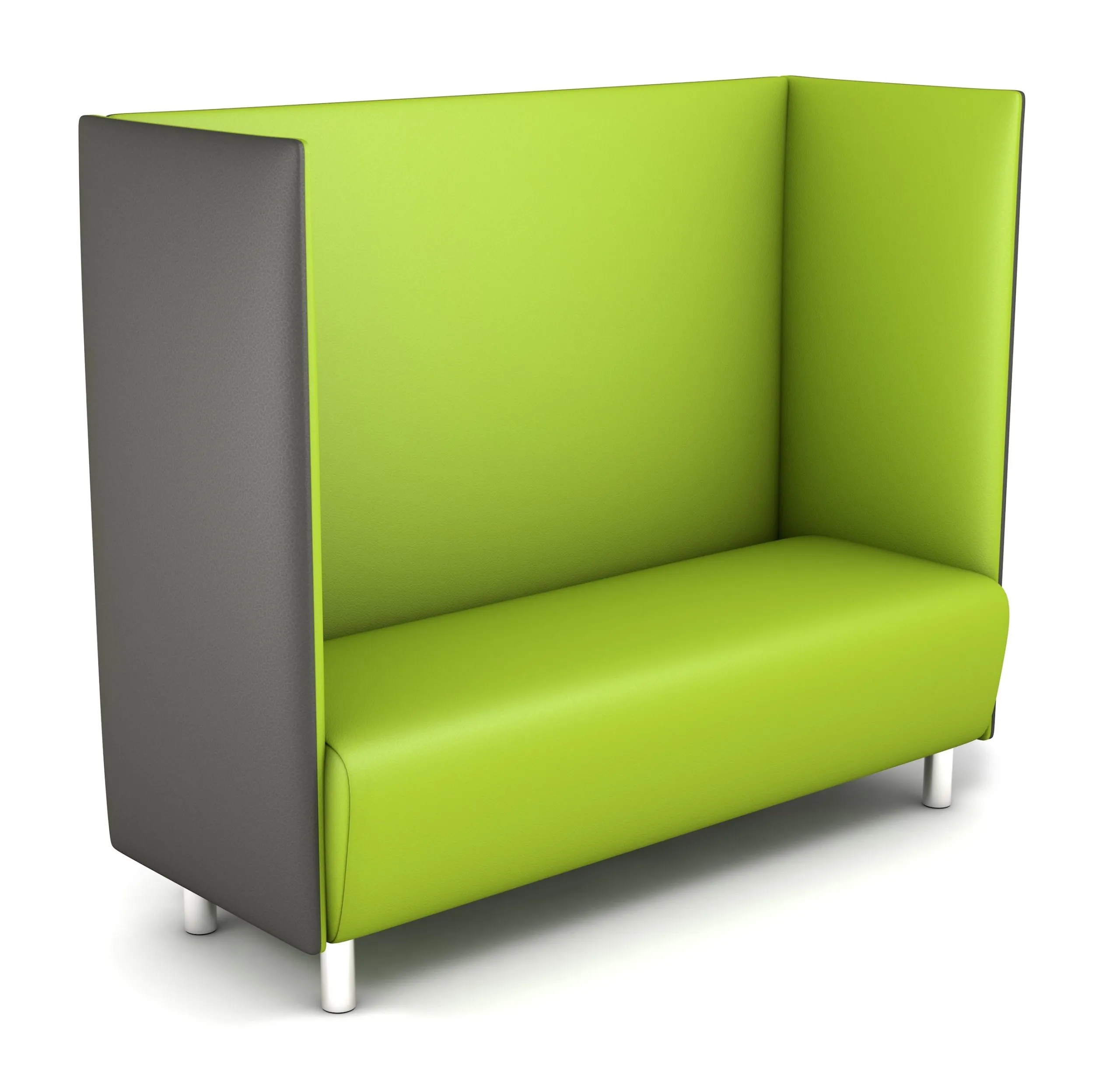 Polsterei Enders Akustik Sofa “Akustiko” mit Kunstlederbezug, optional schwer entflammbar