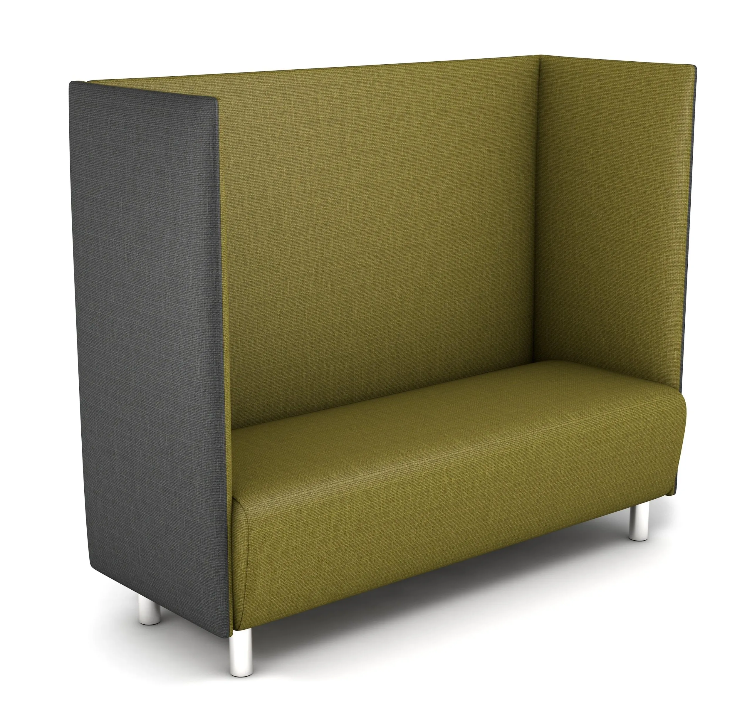 Polsterei Enders Akustik Sofa “Akustiko” mit Stoffbezug, optional schwer entflammbar