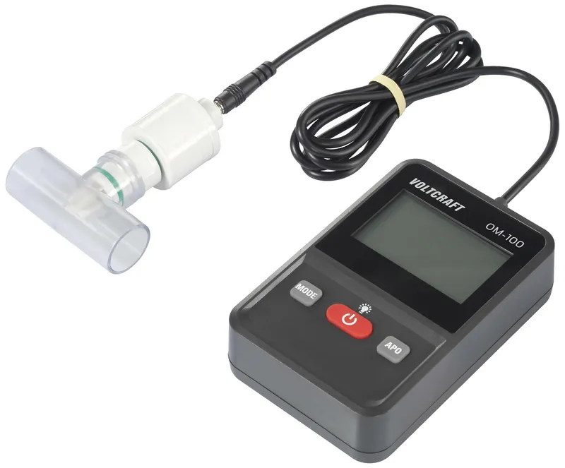 VOLTCRAFT OM-100 Sauerstoff-Messgerät 0 - 100 % Sauerstoff Messgerät DEFEKTWARE