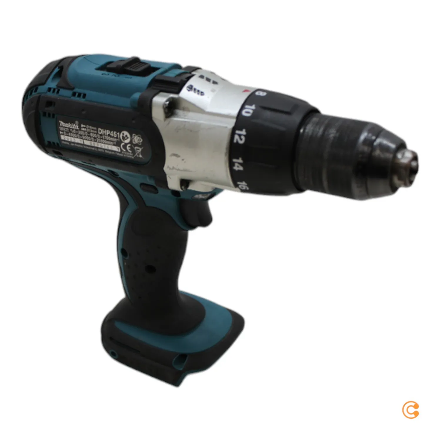 Makita DHP451RTJ Bohrhammer/Treiber schnurlos 3-Gang-Vollmetall DEFEKTWARE