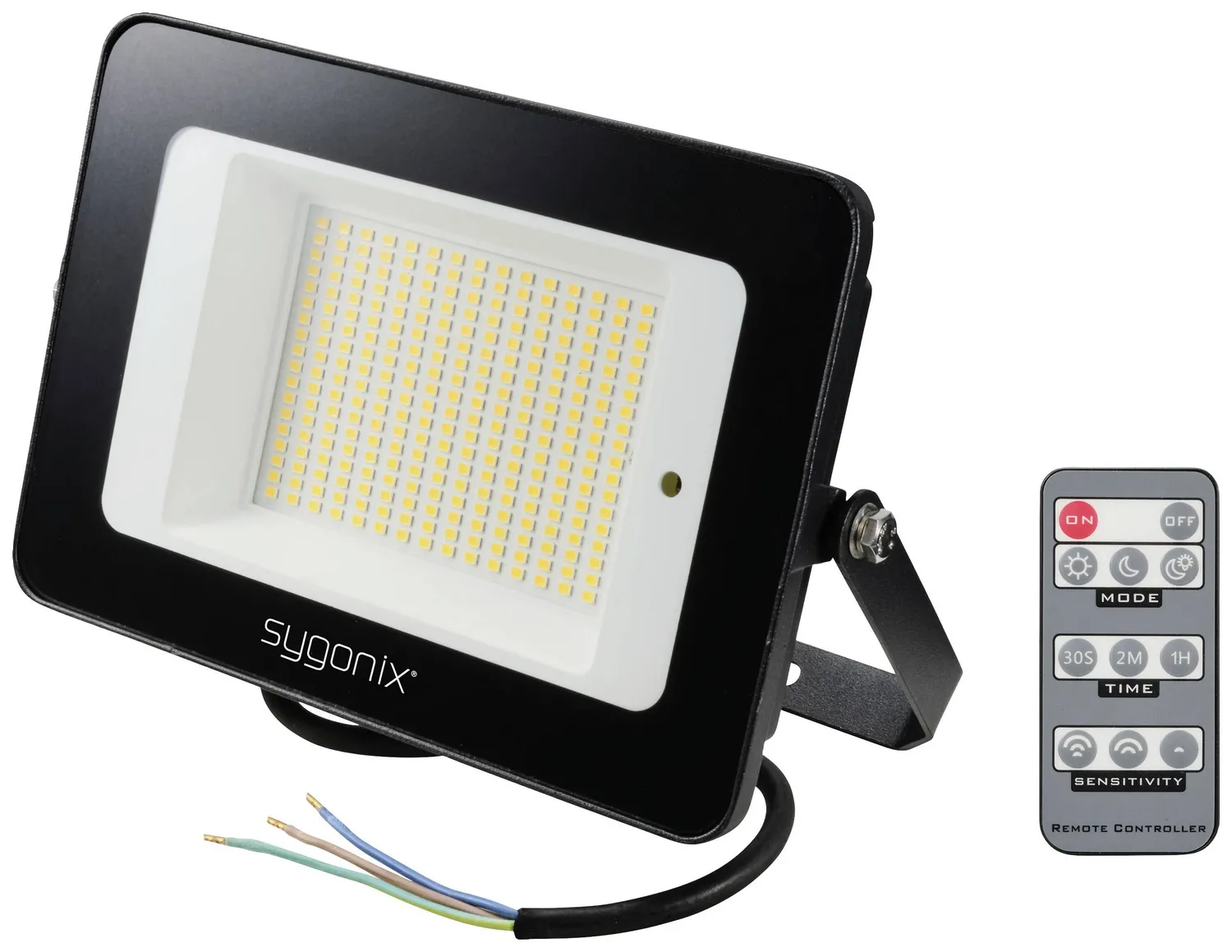 Sygonix  SY-5995282 LED-Außenstrahler mit Bewegungsmelder Strahler Außenlampe