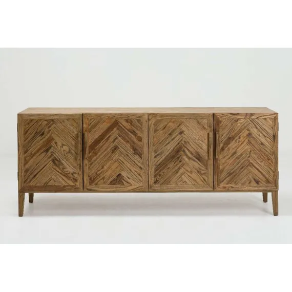 Basis Jackson 4 Türen mit geriffelten Fronten in Rosa Splendiani