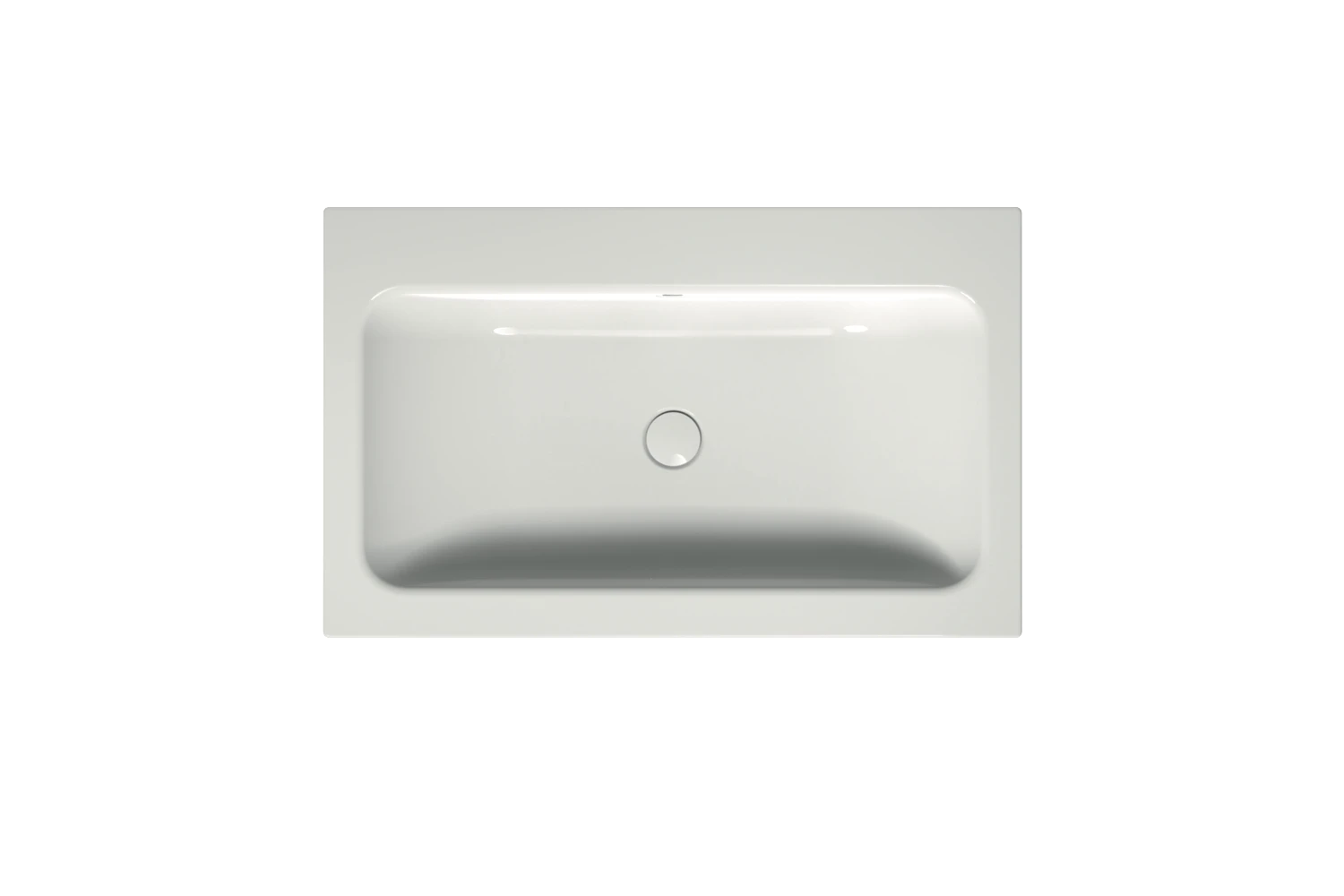 Bette Einbauwaschtisch „BetteOne“ 800 × 495 × 130 mm in Weiß