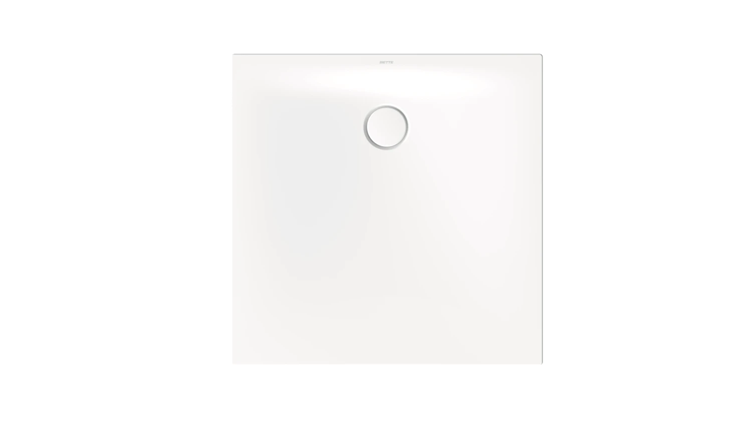 Bette quadrat Duschwanne „BetteFloor Side“ 90 × 90 cm in Weiß