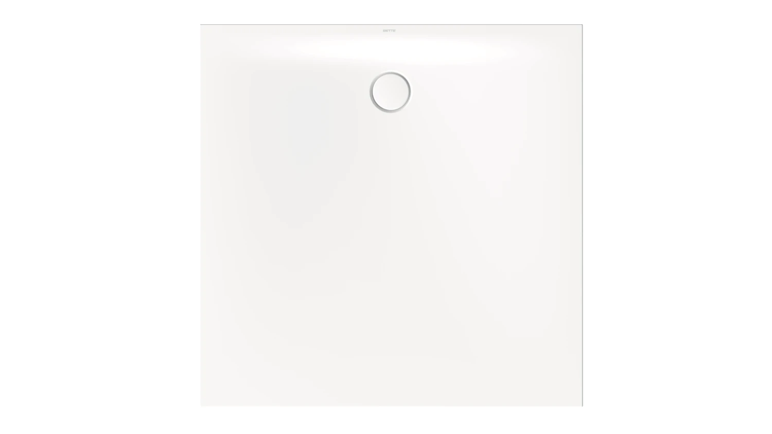 Bette quadrat Duschwanne „BetteFlat“ 120 × 120 cm in Weiß