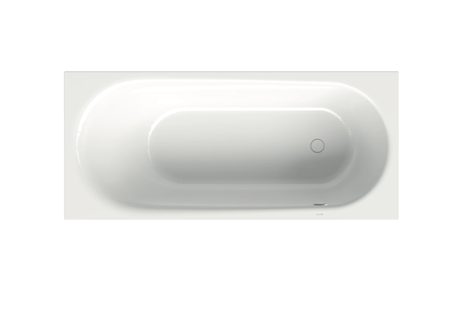 Bette Badewanne mit seitlichem Überlauf „BetteComodo“ rechteck 170 × 75 cm in Weiß, mit seitlichem Überlauf