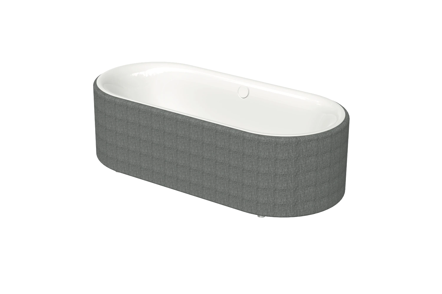 Bette Badewanne „BetteLux Oval Couture“ oval 180 × 80 cm in Weiß