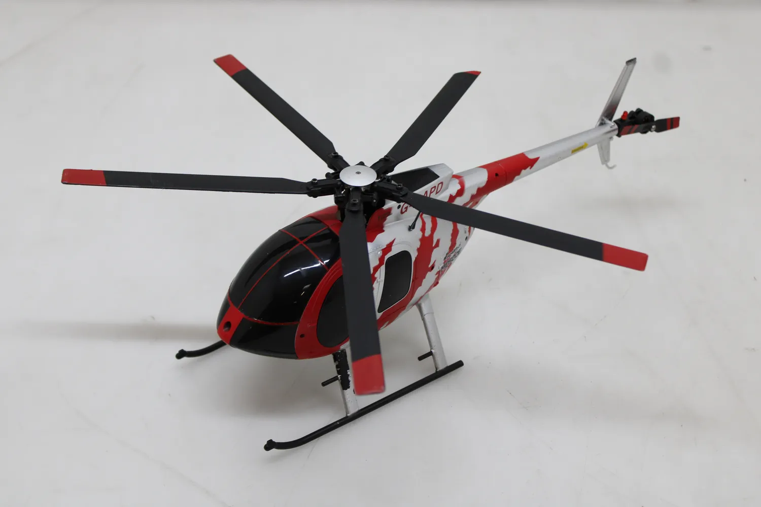Amewi AFX MD500E Zivil RC Hubschrauber Helikopter Heli Modellbau DEFEKTWARE